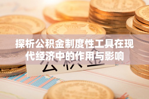 北关探析公积金制度性工具在现代经济中的作用与影响